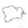 Clutch cover gasket for Gas Gas EC MC 125 # 01-16