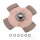 Clutch disc Sinter ZF for BMW K1 1000 88-93 # K100 1000 83-92 # K 1100 90-98