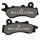 EBC Scooter brake pad set organic SFA723