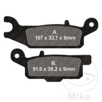 Set di pastiglie freno EBC Sinter R Off-Road