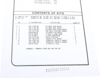 Juego completo de juntas de motor para f&uuml;r Yamaha XT...
