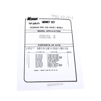 Engine gasket set complete for f&uuml;r Yamaha XT 250 (3Y3) 84-90