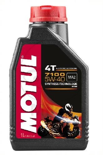 Engine oil 5W40 4T 1 liter Motul synthetic 7100