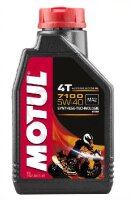 Aceite de motor 5W40 4T 1 litro Motul synthetic 7100
