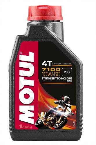 Engine oil 10W60 4T 1 liter Motul synthetic 7100