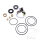 Kit de r&eacute;paration du d&eacute;marreur avec support pour Kawasaki KEF KLF KVF 300