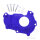 Ignition cover protection blue 98 for Yamaha YZ-F 450 # 2018-2019