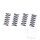 Clutch springs set reinforced for Yamaha YZ 125 # 1987-1990