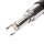 Adjustable chrome/black shock absorber pair for Honda CB 450 K # 1970-1972