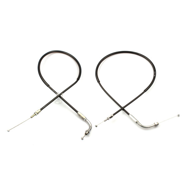 Ensemble de c&acirc;bles dacc&eacute;l&eacute;rateur pour Kawasaki Z 400 440 Twin # 77-81