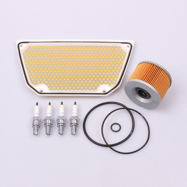 Luftfilter &Ouml;lfilter Z&uuml;ndkerzen Wartung Set f&uuml;r Kawasaki GPZ 1000 RX Ninja 86-87