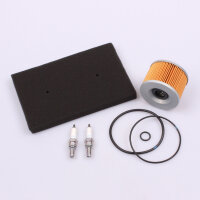 Air Filter Oil Filter Spark Plugs Set for Kawasaki Ninja...