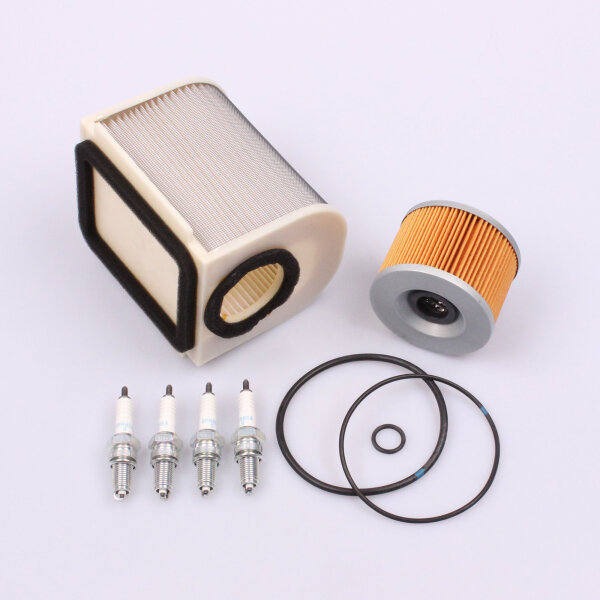 Luftfilter &Ouml;lfilter Z&uuml;ndkerzen Wartung Set f&uuml;r Yamaha XJR 1200 98 XJR 1300 99-06