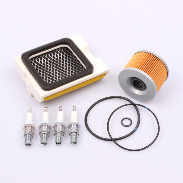Luftfilter &Ouml;lfilter Z&uuml;ndkerzen Wartung Set f. Kawasaki GPZ 1100 A Uni Trak 83-85