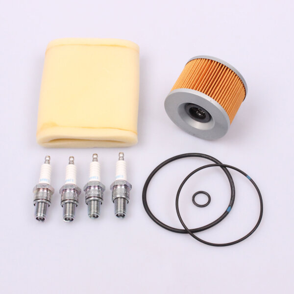 Luftfilter &Ouml;lfilter Z&uuml;ndkerzen Wartung Set f&uuml;r Kawasaki GT 750 P # 82-85