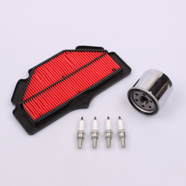 Luftfilter &Ouml;lfilter Z&uuml;ndkerzen Set f&uuml;r Suzuki GSR 750 11-17 # GSX-S 750 17-20