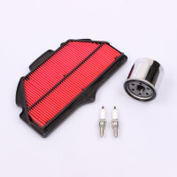 Air Filter Oil Filter Spark Plugs Maintenance Set for...