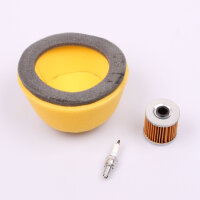 Air Filter Oil Filter Spark Plug Maintenance Set for...