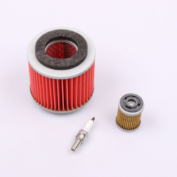 Luftfilter &Ouml;lfilter Z&uuml;ndkerze Wartung Set f&uuml;r MBK XC 125 F Flame # 01-03