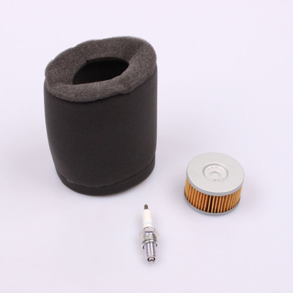 Luftfilter &Ouml;lfilter Z&uuml;ndkerze Wartung Set f&uuml;r Suzuki DR 500 S # 81-83