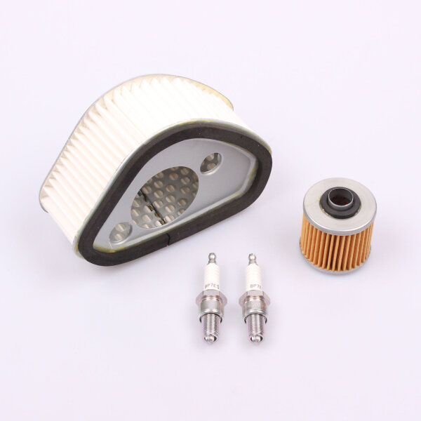 Luftfilter &Ouml;lfilter Z&uuml;ndkerzen Wartung Set f&uuml;r Yamaha XV 750 1000 # 81-84