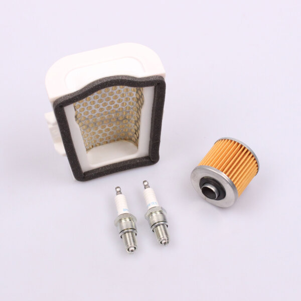 Luftfilter &Ouml;lfilter Z&uuml;ndkerzen Wartung Set f&uuml;r Yamaha XV 1100 Virago # 89-99
