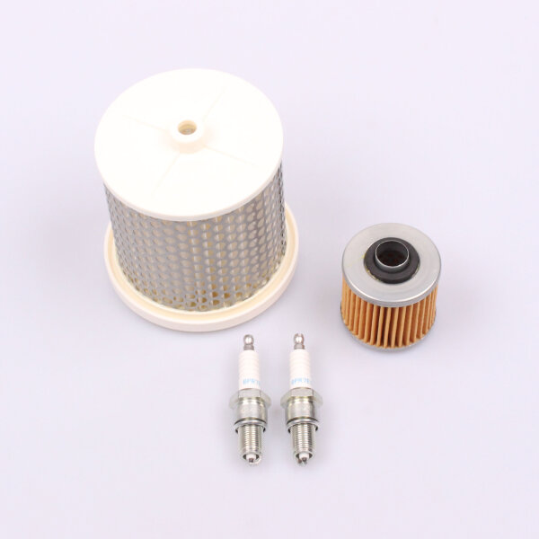 Luftfilter &Ouml;lfilter Z&uuml;ndkerzen Wartung Set f&uuml;r Yamaha XV 535 Virago /DX # 96-99