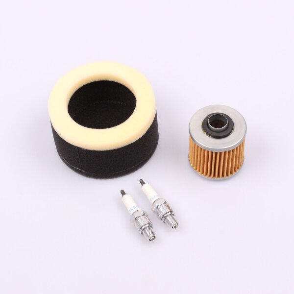 Luftfilter &Ouml;lfilter Z&uuml;ndkerzen Wartung Set f&uuml;r Yamaha XV 250 S Virago # 95-00