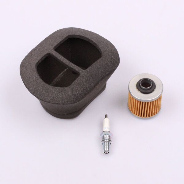 Luftfilter &Ouml;lfilter Z&uuml;ndkerze Wartung Set f&uuml;r Yamaha XT 550 # 82-83