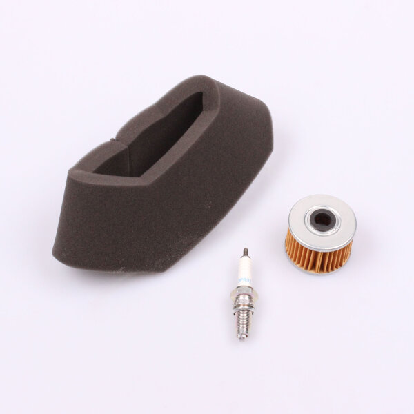 Air Filter Oil Filter Spark Plug Maintenance Set for Honda XL 250 R # 84-88