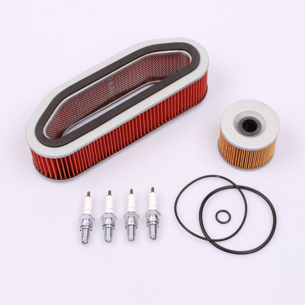 Luftfilter &Ouml;lfilter Z&uuml;ndkerzen Set f&uuml;r Honda CB 750 F 76-78 # CB 750 K 69-76