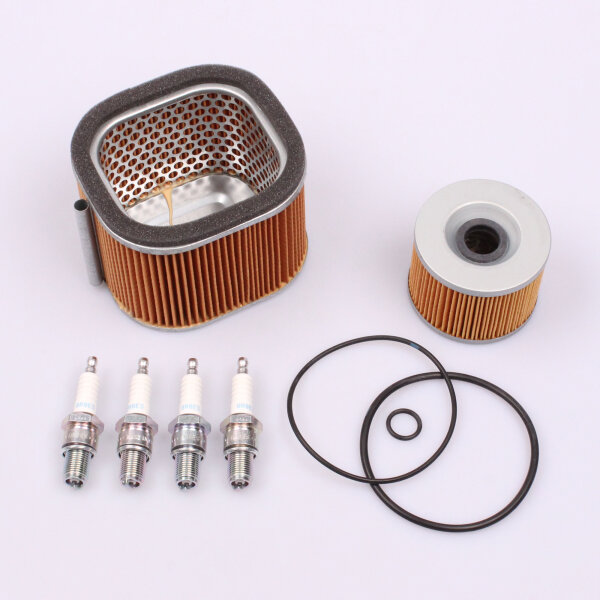 Luftfilter &Ouml;lfilter Z&uuml;ndkerzen Set f&uuml;r Kawasaki Z 750 N # Z 1000 R2 # Z 1100 ST
