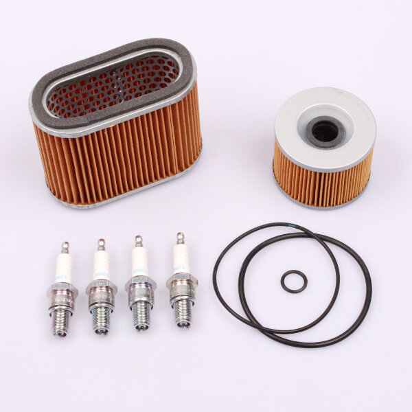 Luftfilter &Ouml;lfilter Z&uuml;ndkerzen Wartung Set f&uuml;r Kawasaki GPZ 1100 B # 81-82