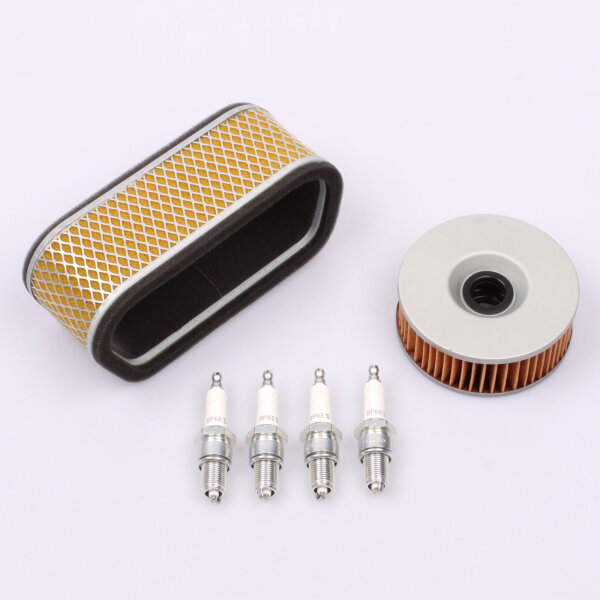 Luftfilter &Ouml;lfilter Z&uuml;ndkerzen Wartung Set f&uuml;r Yamaha XS 1100 # 80-83