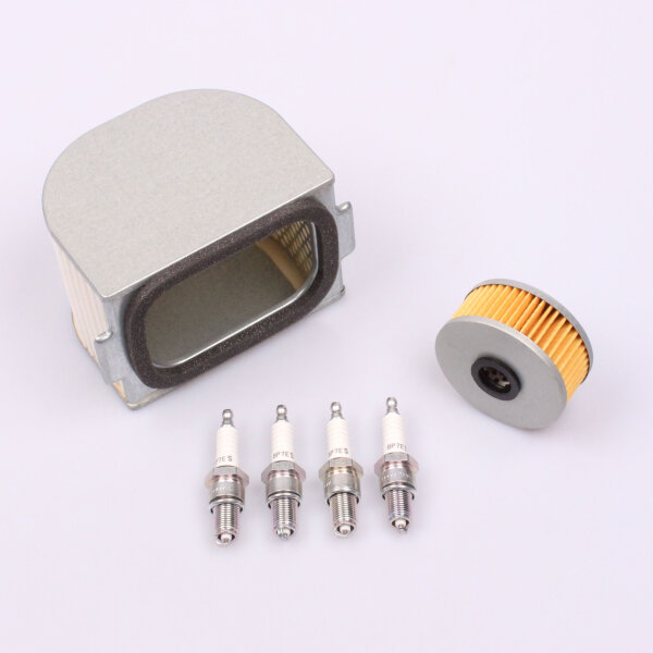Luftfilter &Ouml;lfilter Z&uuml;ndkerzen Wartung Set f&uuml;r Yamaha XJ 650 80-85 XJ 750 82-84