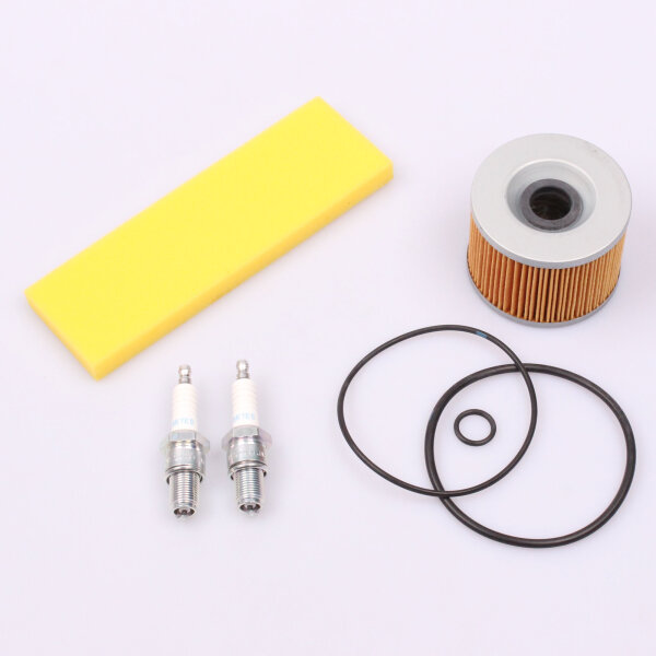Luftfilter &Ouml;lfilter Z&uuml;ndkerzen Set f&uuml;r Kawasaki Z 440 D Ltd  82-84 Z 440 H 82-83