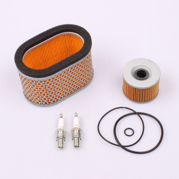 Luftfilter &Ouml;lfilter Z&uuml;ndkerzen Set f&uuml;r Kawasaki Z 400 B /G 78-79 # Z 440 C 80-83