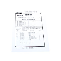 Engine gasket set complete for Yamaha XV 1100 SP (3LP) 95-99