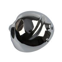 Scatola del faro cromata per Honda CB 450 500 550 750...