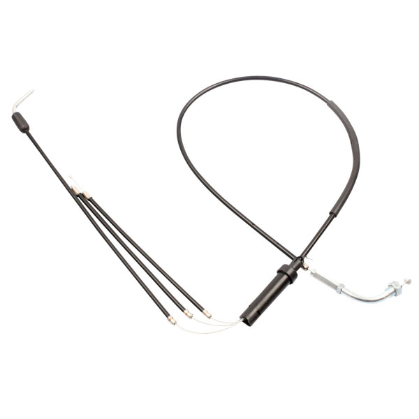 C&acirc;ble dacc&eacute;l&eacute;rateur complet pour Suzuki GT 250 # 1973-1977 # 58300-18402