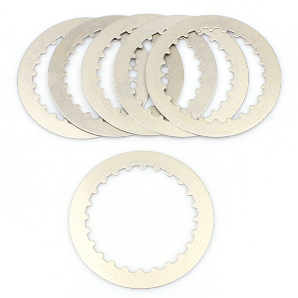 Set di dischi in acciaio per frizione per Honda CR 125 86-99 # KTM SX 125 98-05