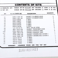 Ensemble complet de joints moteur pour Yamaha XVS 650 Drag Star 97-04