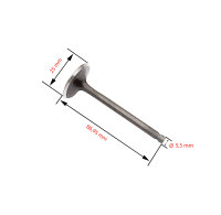 Valvola di scarico per Yamaha V-MAX 1200 1FK-12121-00