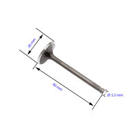 V&aacute;lvula de admisi&oacute;n para Honda CB 900 1100...