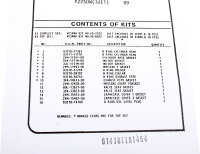 Juego completo de juntas de motor para Yamaha YZ 250 LC...