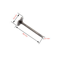 Valvola di scarico per Kawasaki GPZ 1100 12005-1016