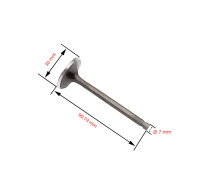 Valvola di scarico per Kawasaki Z Z1 Z1A Z1B 900 12005-005
