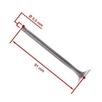 Valvola di scarico per Kawasaki Z 500 550 12005-5001...