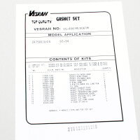 Engine gasket set complete for Kawasaki ZR 750 C Zephyr...