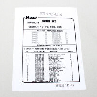 Engine gasket set complete for Honda CB 900 F /F2 Bol...